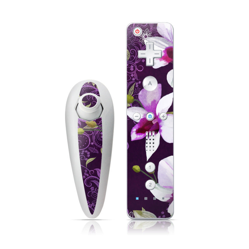 Violet Worlds - Nintendo Wii Nunchuk Skin