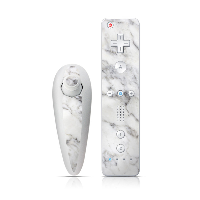 White Marble - Nintendo Wii Nunchuk Skin