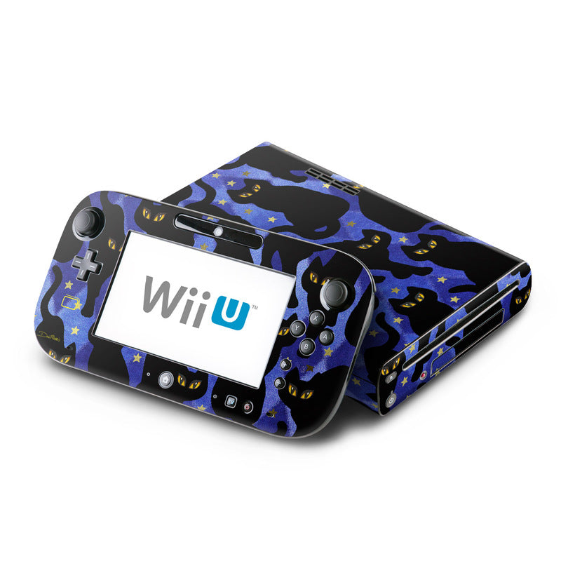 Cat Silhouettes - Nintendo Wii U Skin