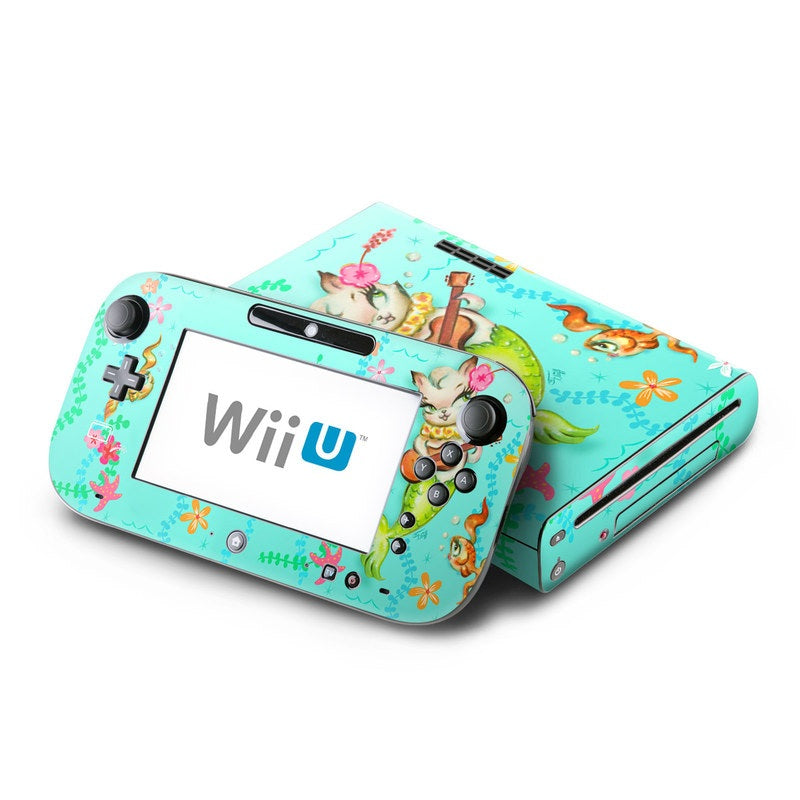 Merkitten with Ukelele - Nintendo Wii U Skin