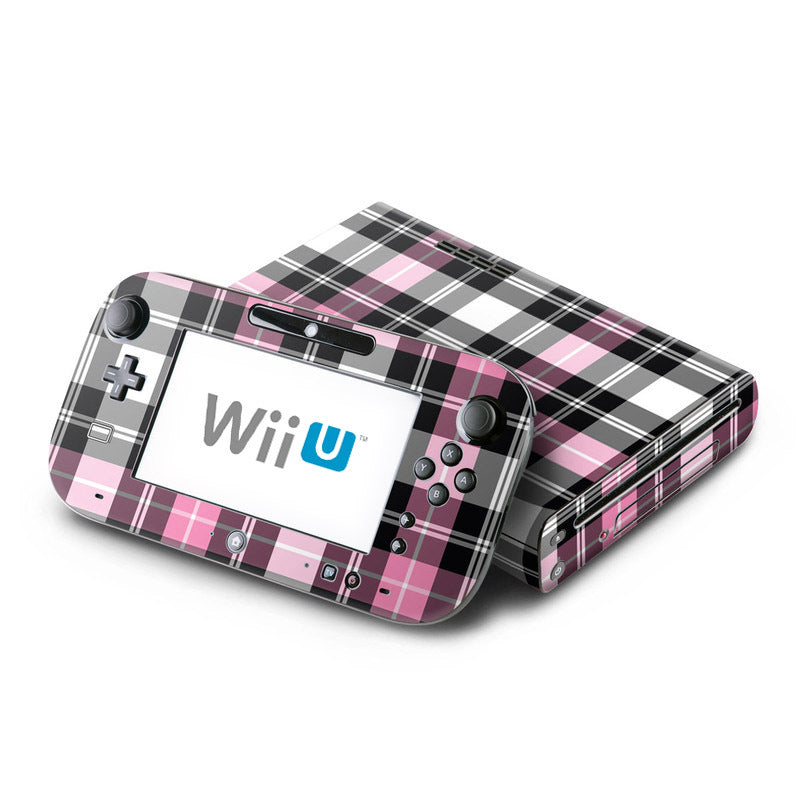 Pink Plaid - Nintendo Wii U Skin