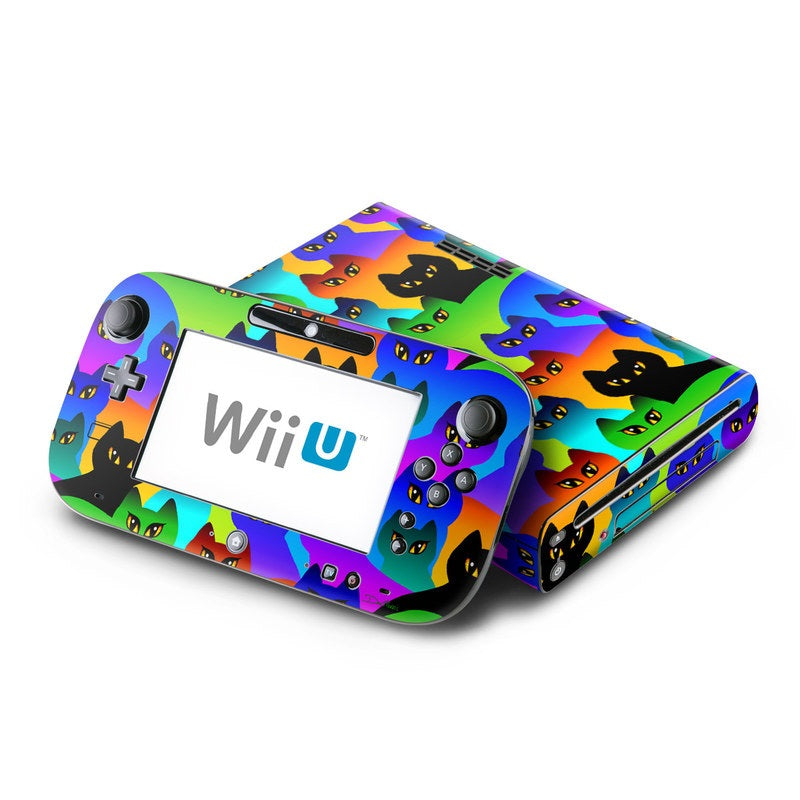 Rainbow Cats - Nintendo Wii U Skin