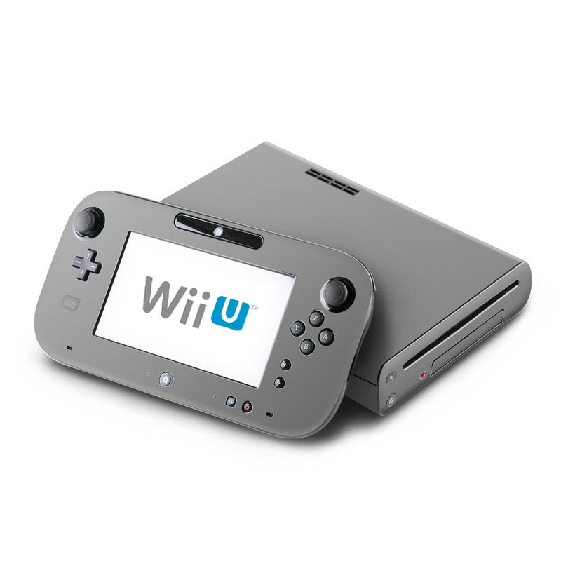 Solid State Grey - Nintendo Wii U Skin