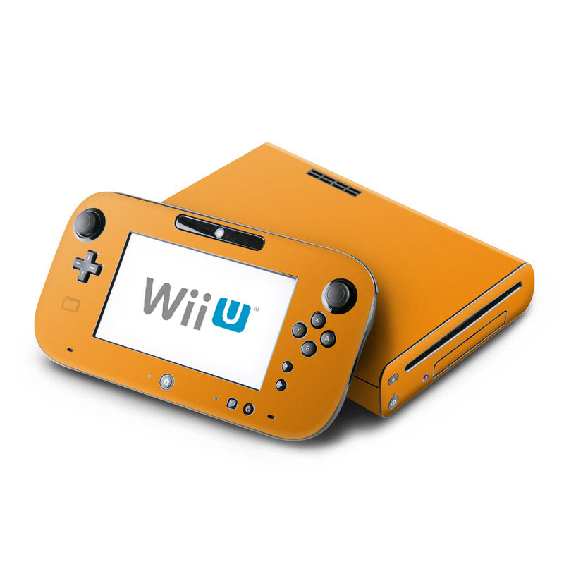 Solid State Orange - Nintendo Wii U Skin
