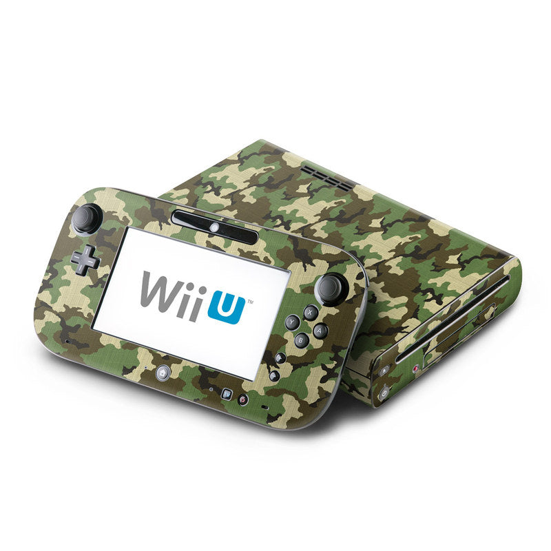Woodland Camo - Nintendo Wii U Skin