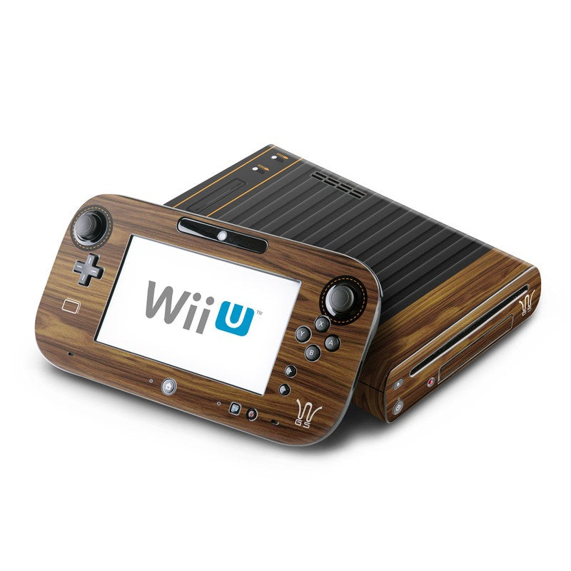 Wooden Gaming System - Nintendo Wii U Skin