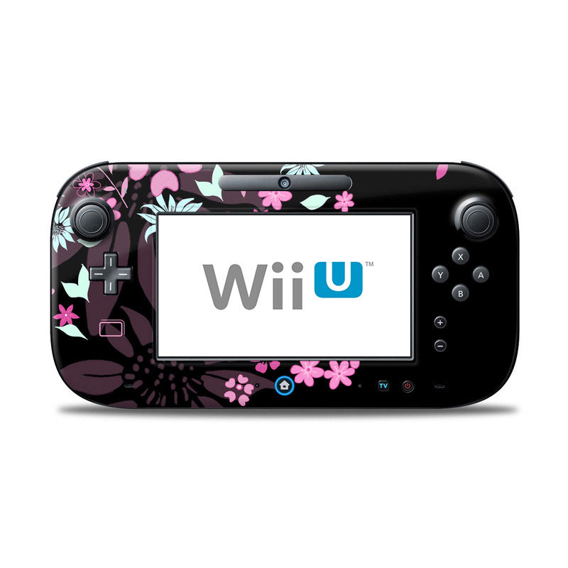 Dark Flowers - Nintendo Wii U Controller Skin