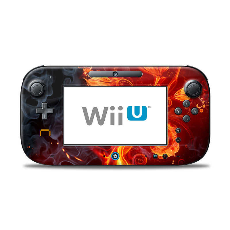 Flower Of Fire - Nintendo Wii U Controller Skin