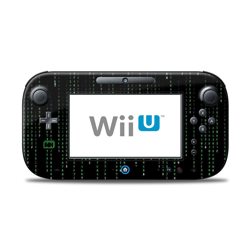 Matrix Style Code - Nintendo Wii U Controller Skin