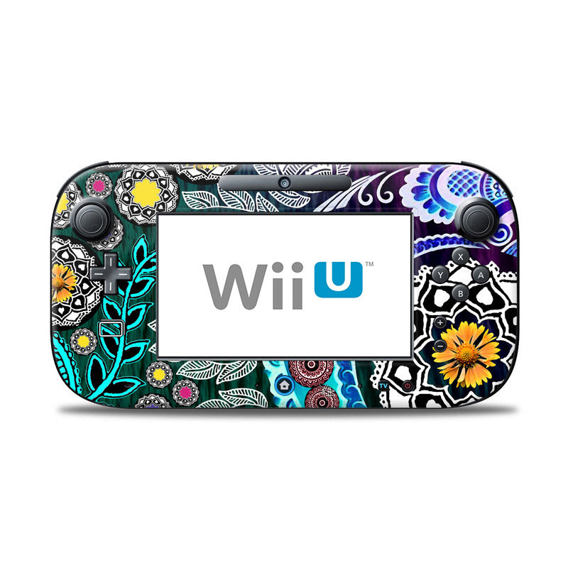 Mehndi Garden - Nintendo Wii U Controller Skin