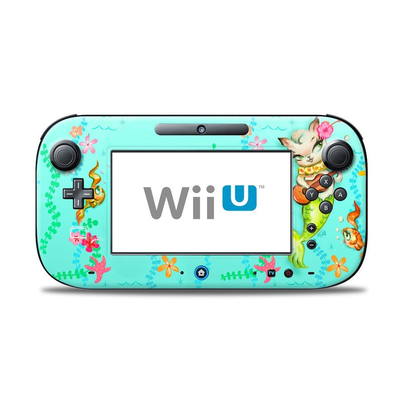 Merkitten with Ukelele - Nintendo Wii U Controller Skin