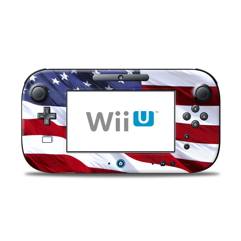Patriotic - Nintendo Wii U Controller Skin