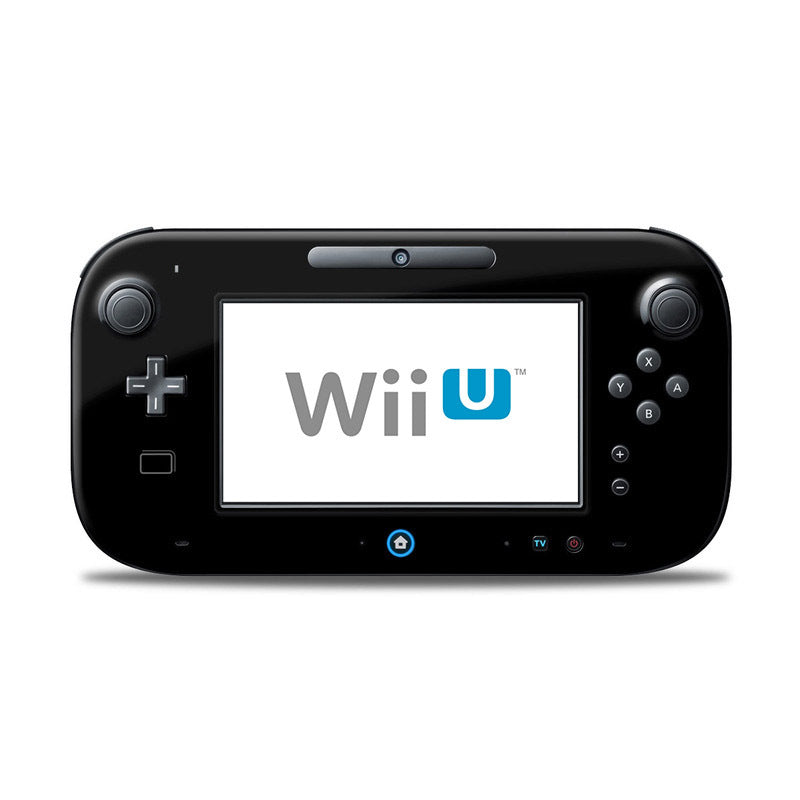 Solid State Black - Nintendo Wii U Controller Skin