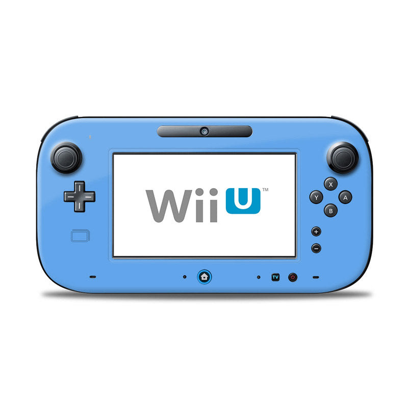 Solid State Blue - Nintendo Wii U Controller Skin