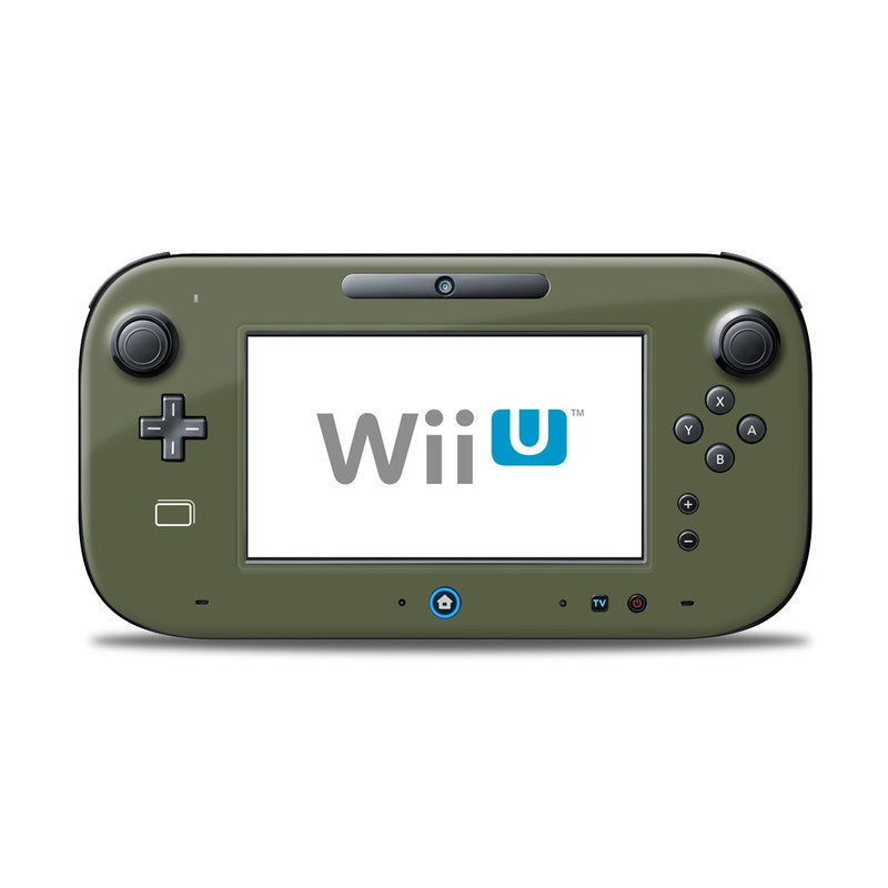 Solid State Olive Drab - Nintendo Wii U Controller Skin