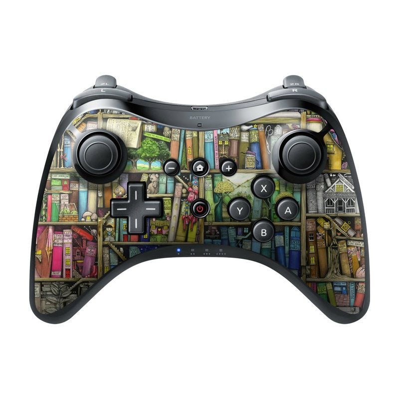 Bookshelf - Nintendo Wii U Pro Controller Skin