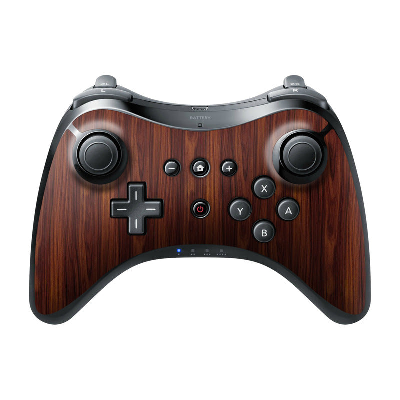 Dark Rosewood - Nintendo Wii U Pro Controller Skin