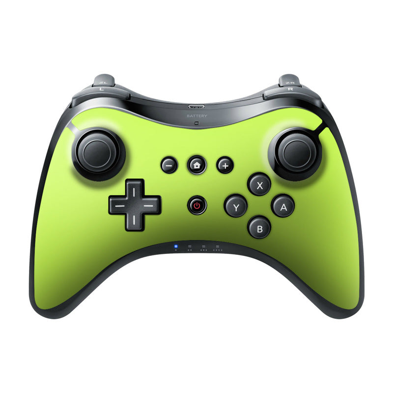 Solid State Lime - Nintendo Wii U Pro Controller Skin