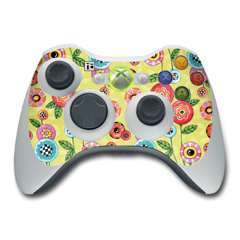Button Flowers - Microsoft Xbox 360 Controller Skin