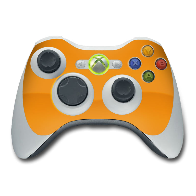 Solid State Orange - Microsoft Xbox 360 Controller Skin