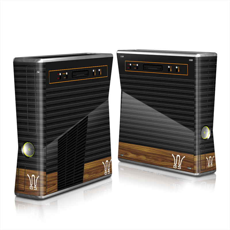 Wooden Gaming System - Microsoft Xbox 360 S Skin