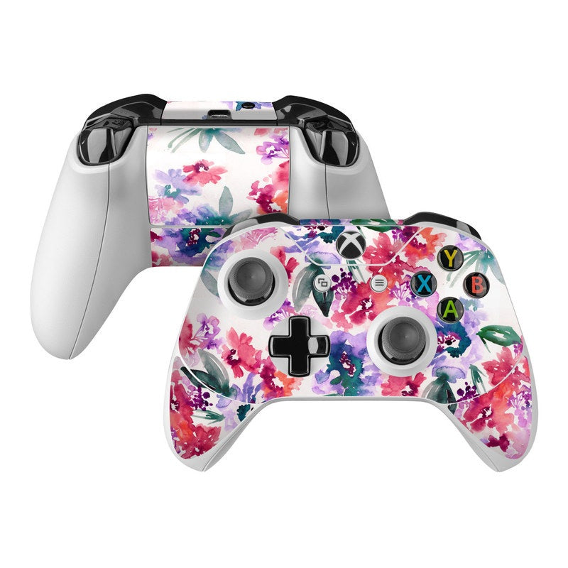 Blurred Flowers - Microsoft Xbox One Controller Skin