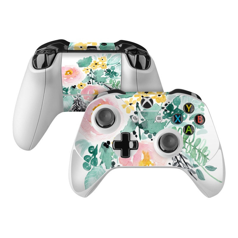 Blushed Flowers - Microsoft Xbox One Controller Skin