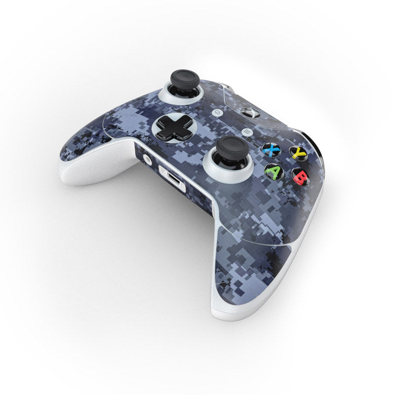 Digital Navy Camo - Microsoft Xbox One Controller Skin