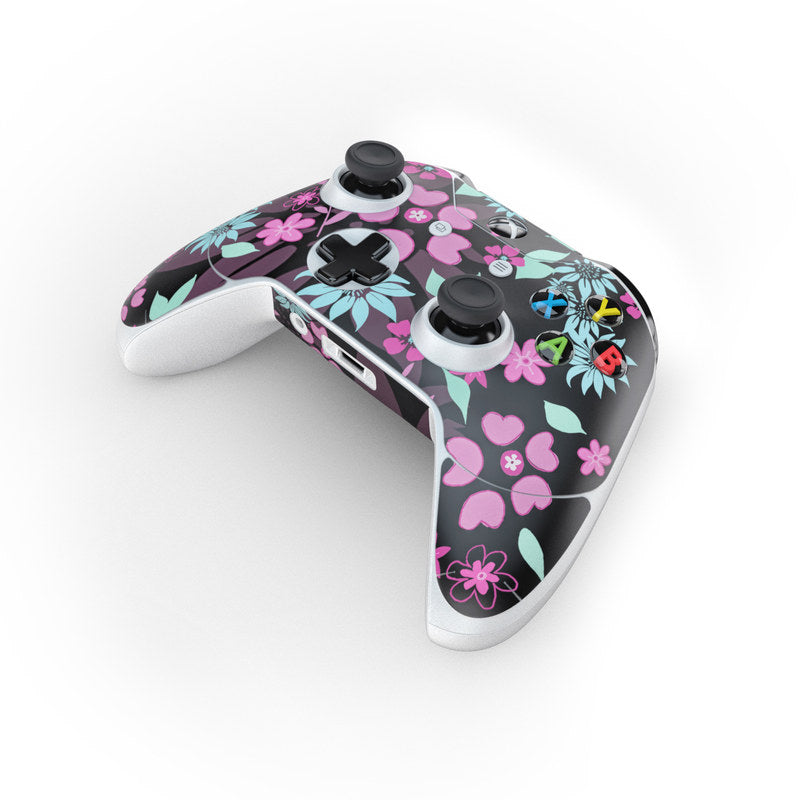Dark Flowers - Microsoft Xbox One Controller Skin