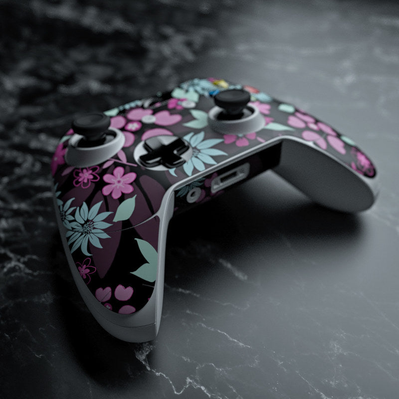 Dark Flowers - Microsoft Xbox One Controller Skin