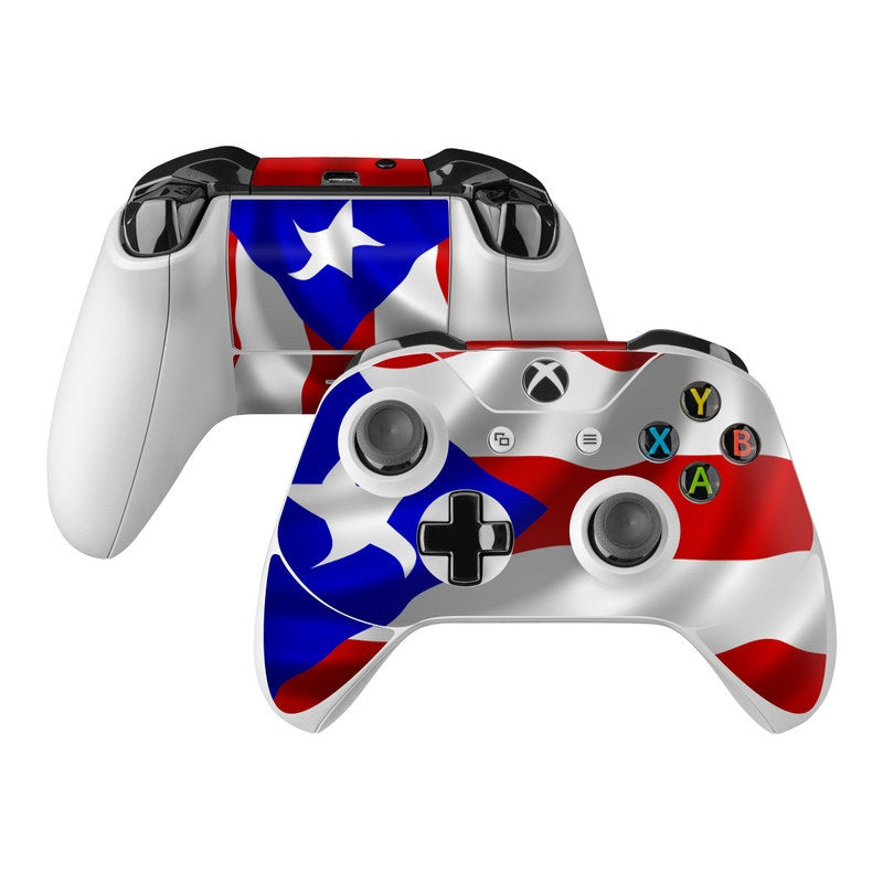 Puerto Rican Flag - Microsoft Xbox One Controller Skin