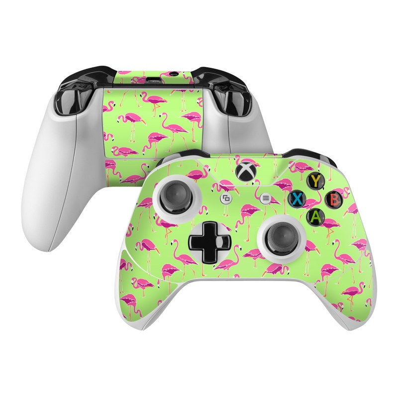 Flamingo Day - Microsoft Xbox One Controller Skin