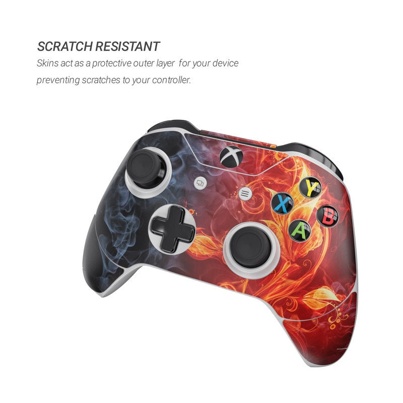 Flower Of Fire - Microsoft Xbox One Controller Skin