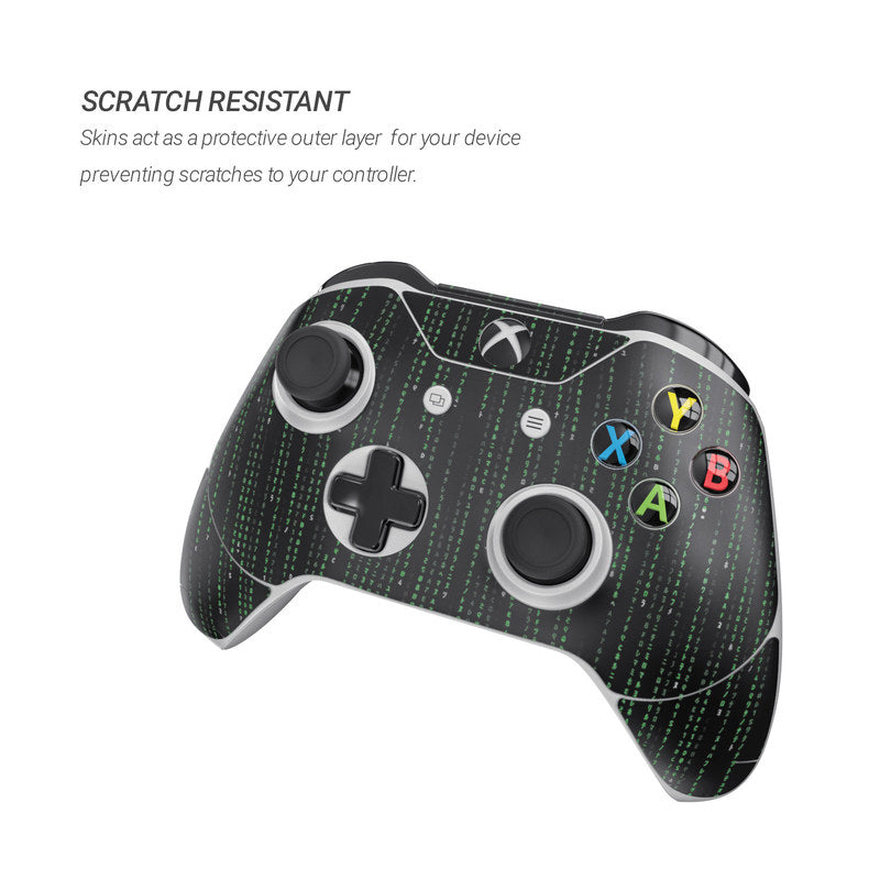 Matrix Style Code - Microsoft Xbox One Controller Skin