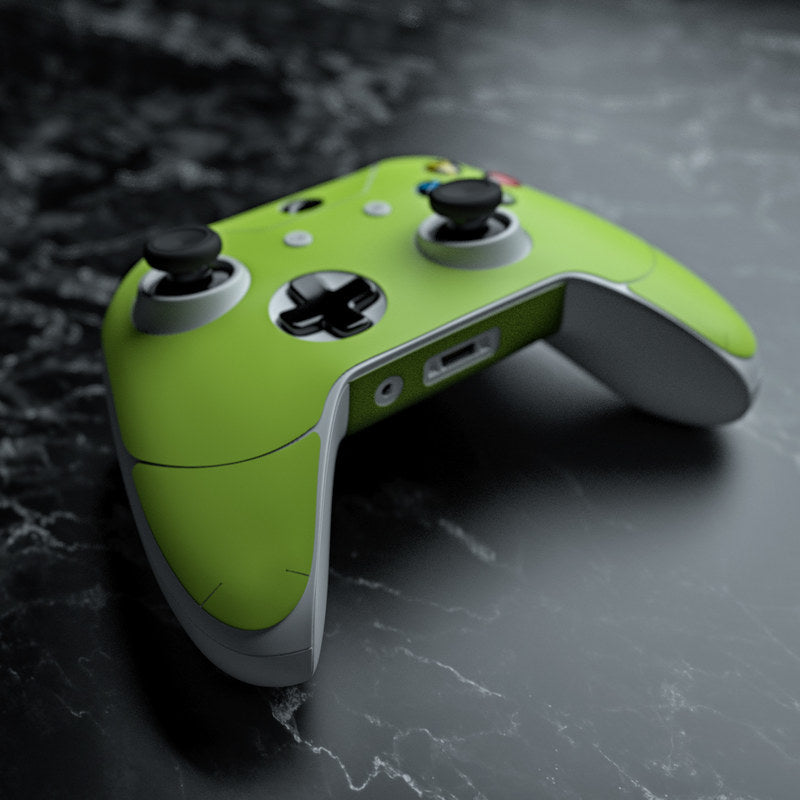 Solid State Lime - Microsoft Xbox One Controller Skin