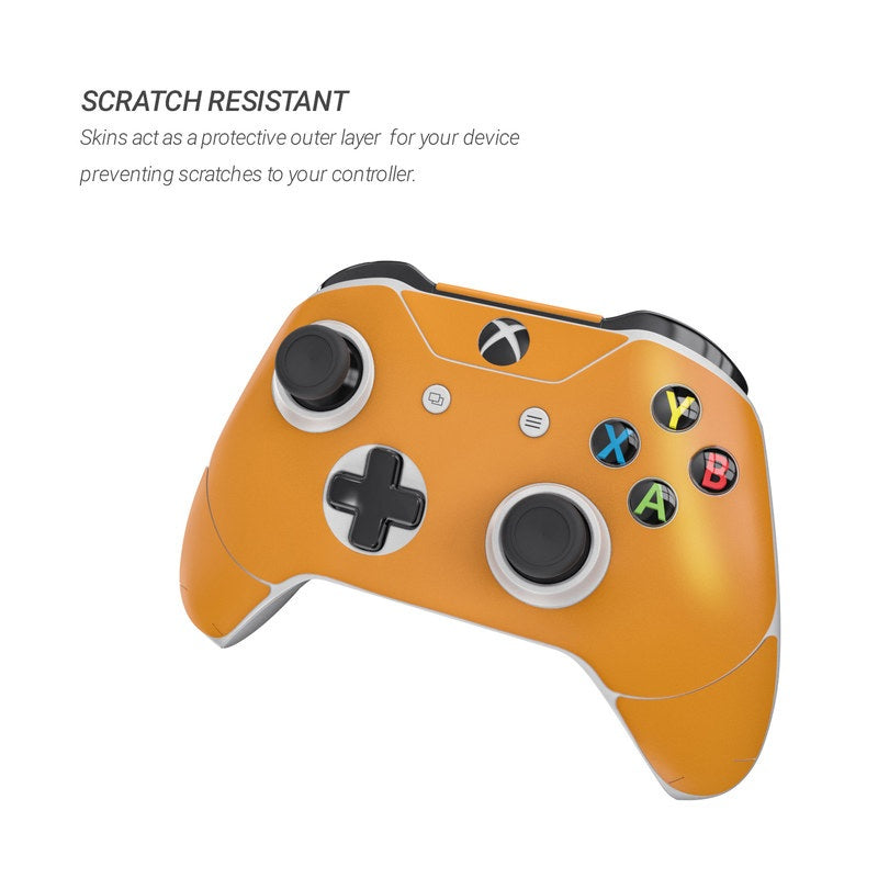 Solid State Orange - Microsoft Xbox One Controller Skin