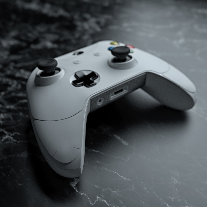 Solid State White - Microsoft Xbox One Controller Skin