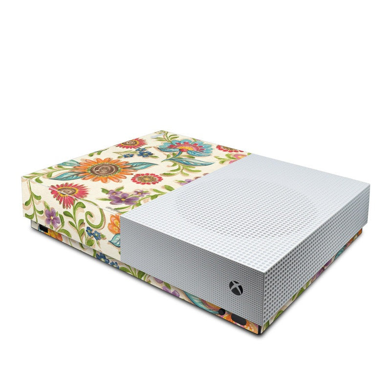 Olivia's Garden - Microsoft Xbox One S All Digital Edition Skin