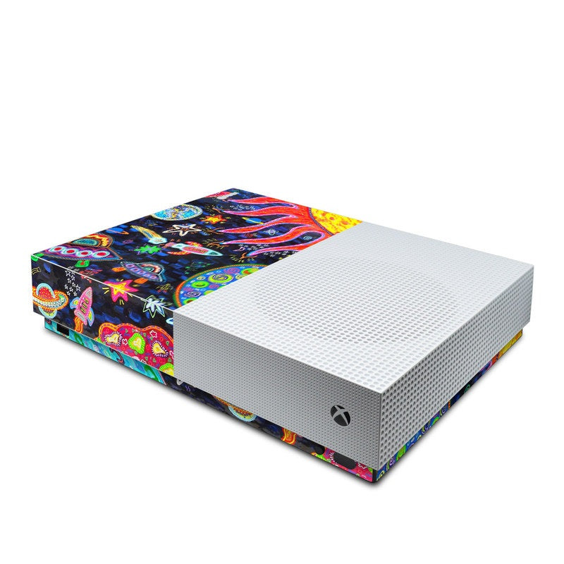 Out to Space - Microsoft Xbox One S All Digital Edition Skin