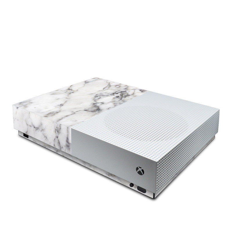 White Marble - Microsoft Xbox One S All Digital Edition Skin