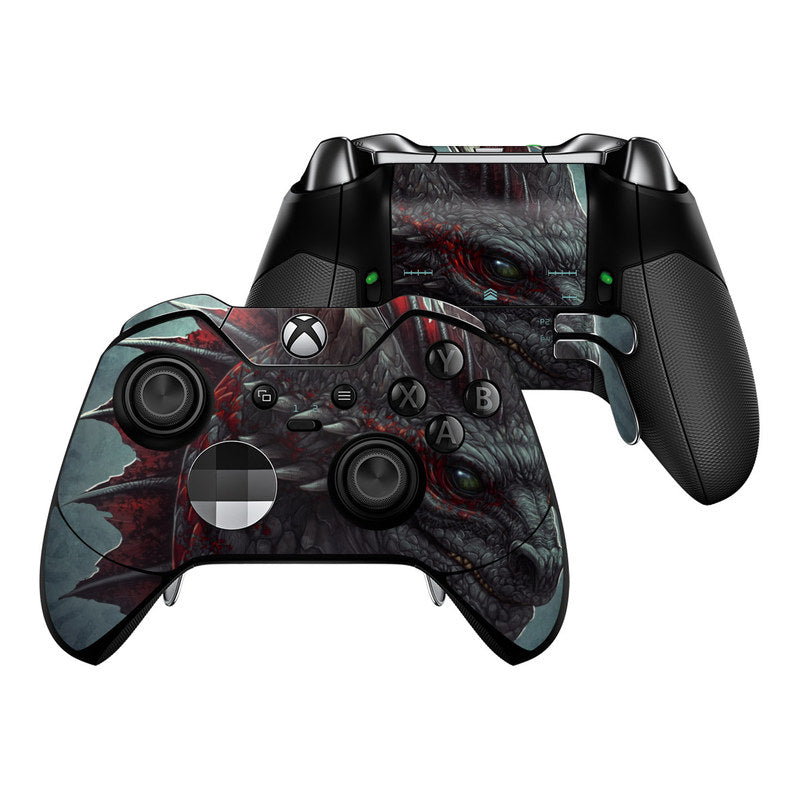 Black Dragon - Microsoft Xbox One Elite Controller Skin
