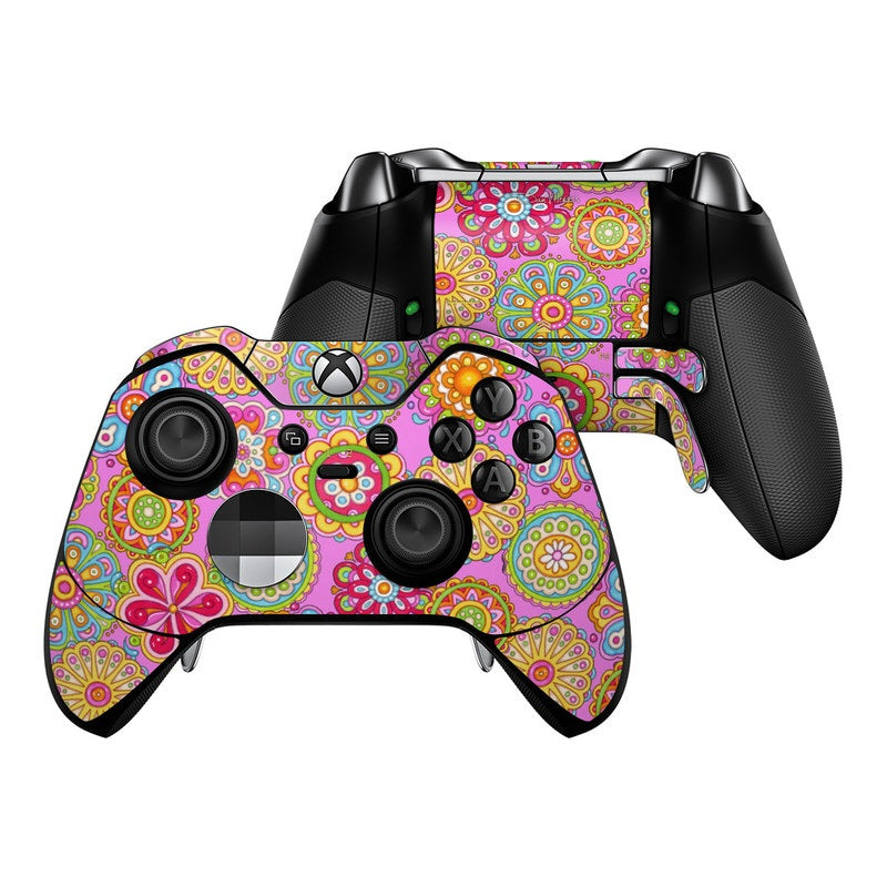 Bright Flowers - Microsoft Xbox One Elite Controller Skin