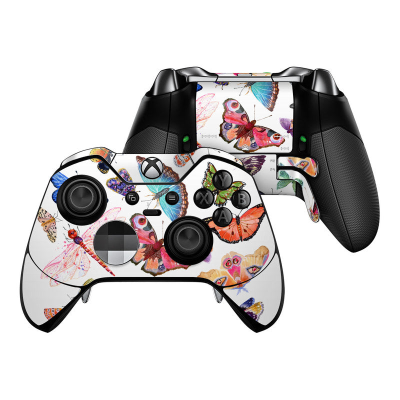 Butterfly Scatter - Microsoft Xbox One Elite Controller Skin