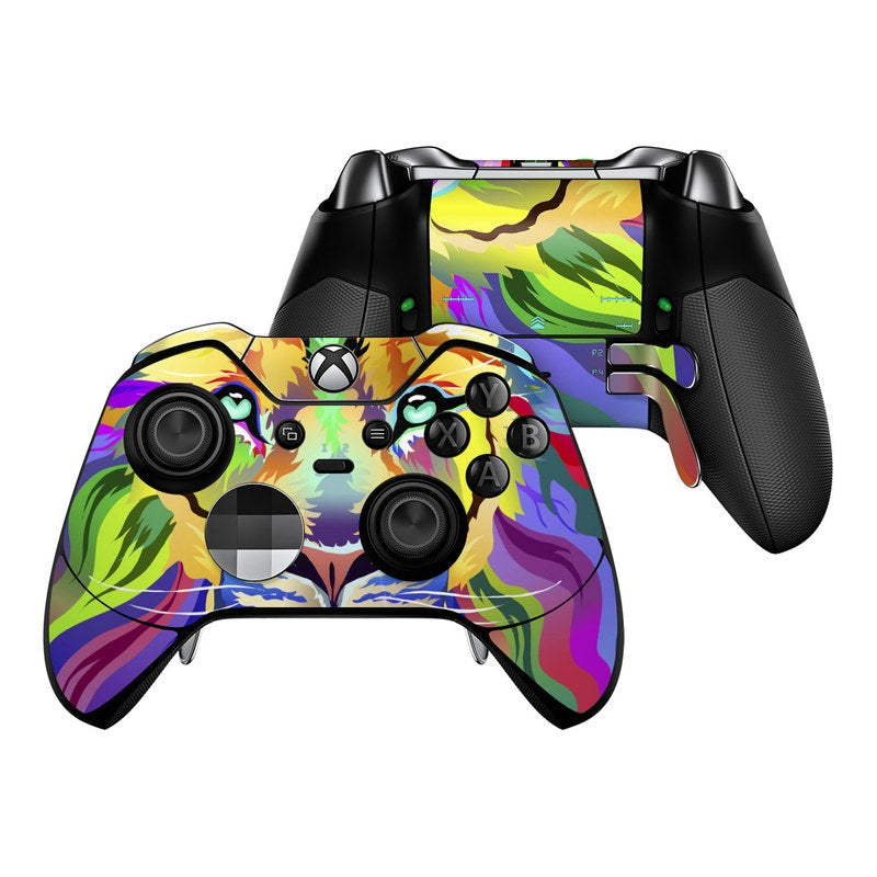 King of Technicolor - Microsoft Xbox One Elite Controller Skin