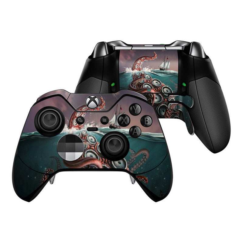 Kraken Microsoft Xbox One Elite Controller Skin - Main Image