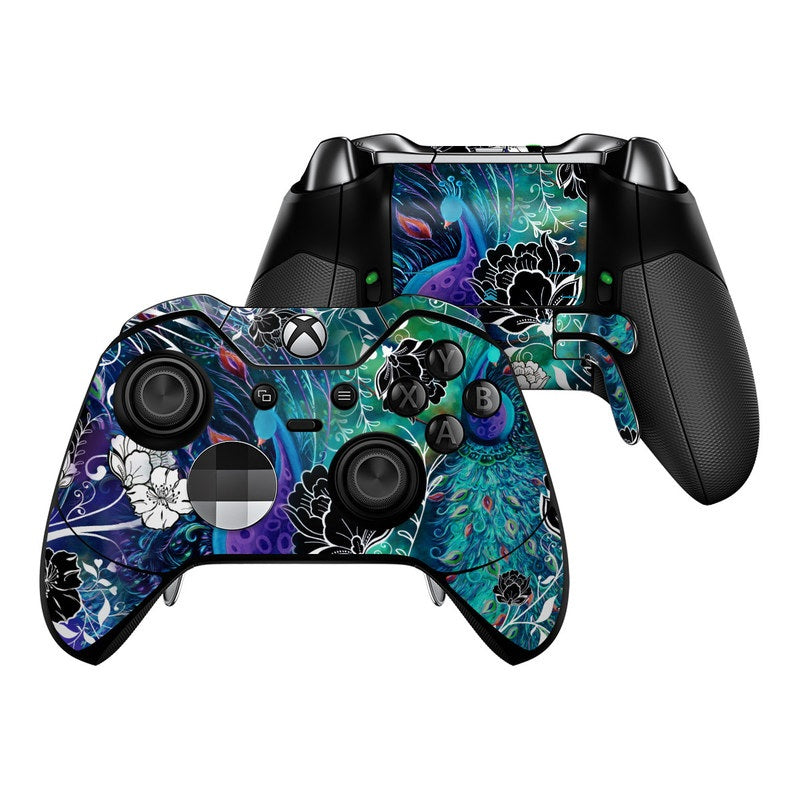 Peacock Garden - Microsoft Xbox One Elite Controller Skin