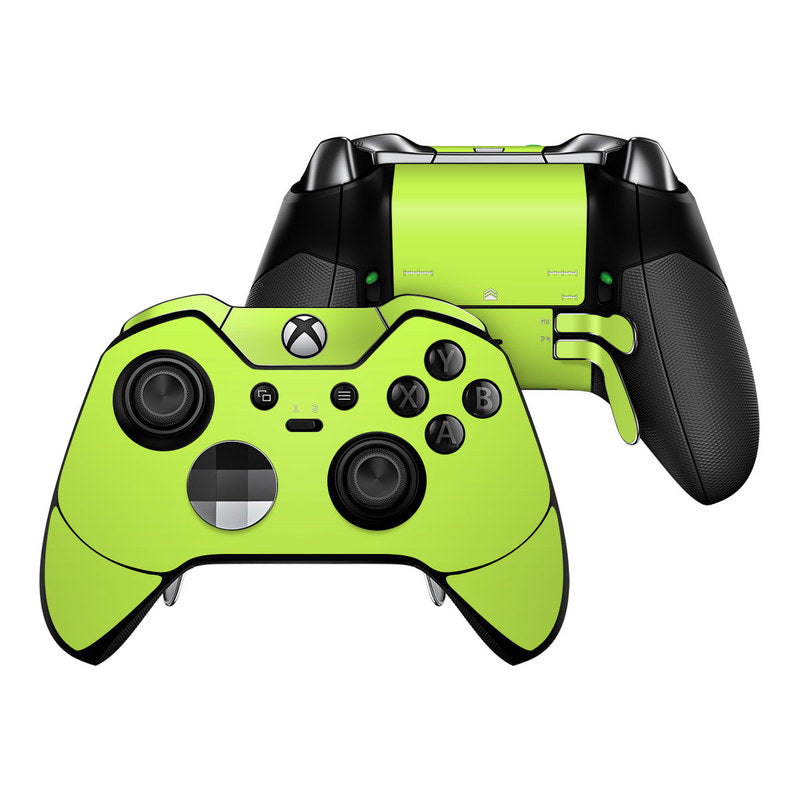 Solid State Lime - Microsoft Xbox One Elite Controller Skin