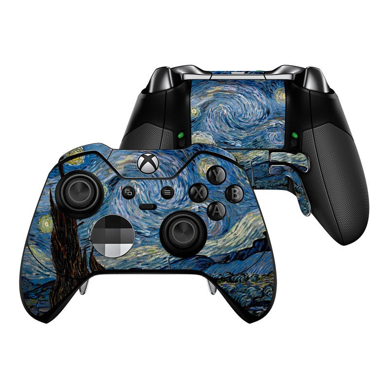 Starry Night - Microsoft Xbox One Elite Controller Skin