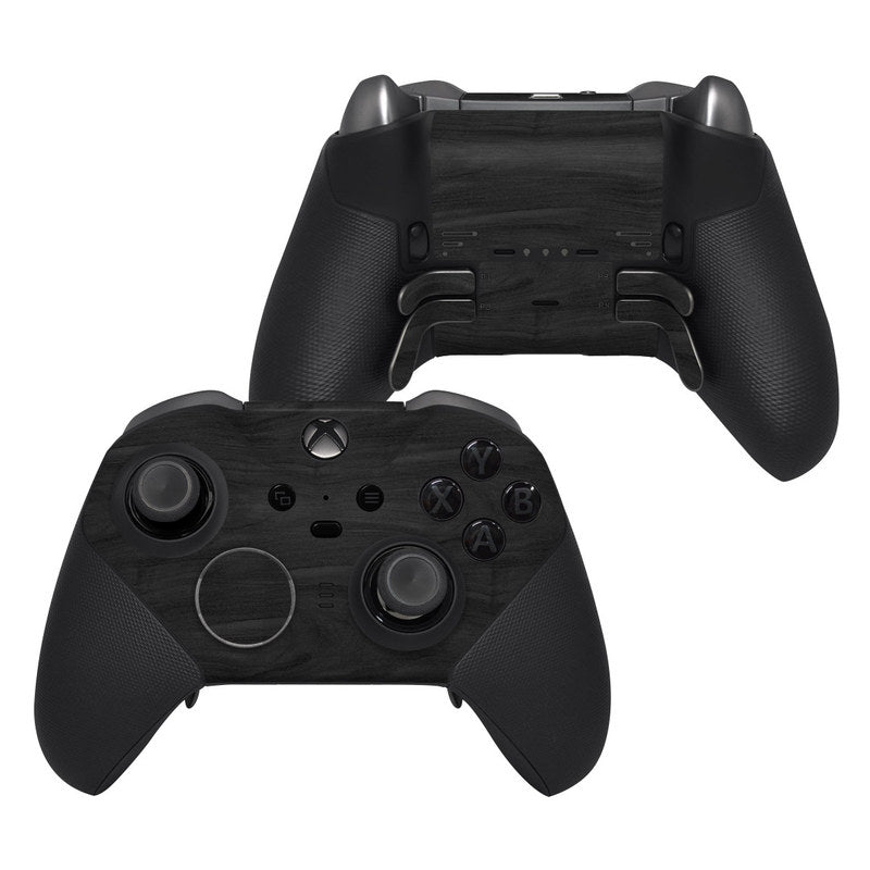 Black Woodgrain - Microsoft Xbox One Elite Controller 2 Skin