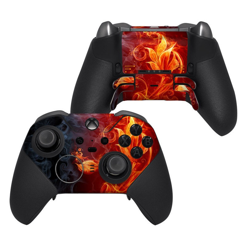 Flower Of Fire - Microsoft Xbox One Elite Controller 2 Skin
